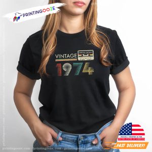 Personalized Year Vintage Limited Edition Music T shirt 1
