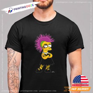 Punk Lisa The Simpsons T shirt 1