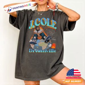 Rap Hip Hop j cole dreamville Vintage T shirt