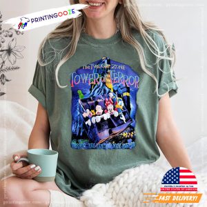 Retro Mickey And Friends Tower Of Terror Comfort Colors Tee