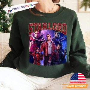 Star Lord Marvel Avenger Chris Pratt Vintage T shirt 1