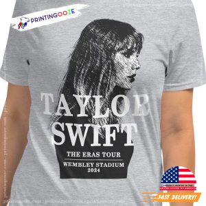 Taylor Swift The Eras Tour Wembley Stadium 2024 Fanart Shirt