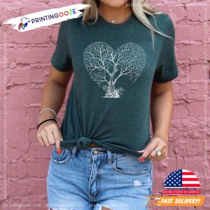 Tree Silhouette love tree shirt 2