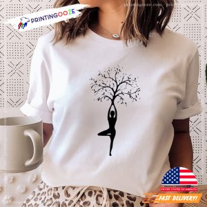 Tree of Life Comfort Colors womens yoga shirts