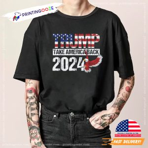 Trump Take America Back 2024 Vintage Political T shirt 1