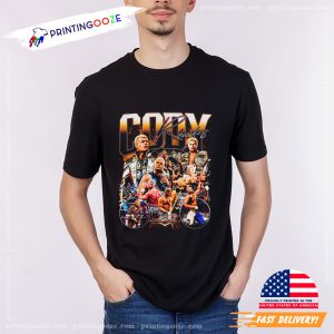 Vintage 90s Style Cody Rhodes WWE T Shirt 2