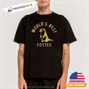 World's Best Fotter Funny Father Otter T shirt 1
