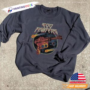 the foo fighters Rock Band Album Vintage T shirt 2