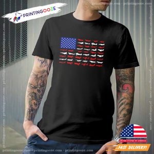 Airplane American Flag Vintage aircraft shirts 2