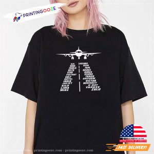 Airplane Landing Pilots Comfort Colors aviation t shirt