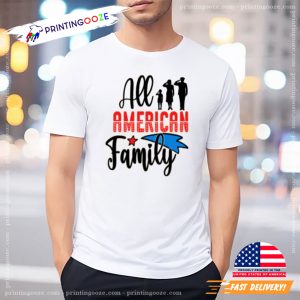 All American family day T shirt