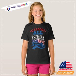 All american family day 4th July Patriotic Matching T Shirt 1