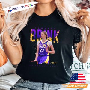 Cameron Brink Los Angeles Sparks Signature T shirt 1