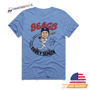 Corey Seager Funny Graphic Signature T shirt
