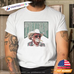 Cowboy Trump Make America Great Again Fanart Funny T shirt 2