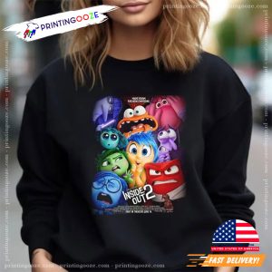 Disney Pixar’s Inside Out 2 Poster Cartoon Tee 3