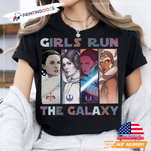 Disney Star Wars Girls Run The Galaxy Graphic T shirt