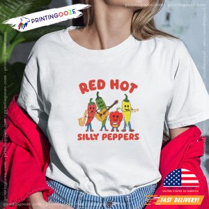 Draw red hot chili peppers shirt