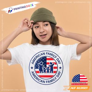 Happy national family day T shirt