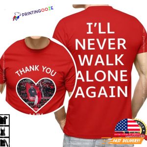 Jurgen Klopp Liverpool Manager You’ll Never Walk Alone T Shirt 2