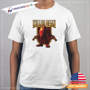 Killer Bean Comic Art T shirt 1