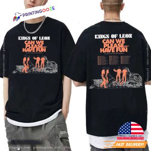 Kings Of Leon Can We Please Have Fun Tour 2024 T Shirt 2