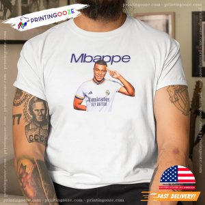 Mbappe Real Madrid Football T Shirt