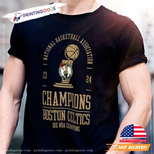 NBA Finals 2023 2024 Champions Boston Celtics Basketball T shirt 2