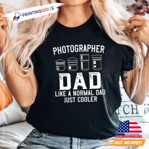 Photographer Dad Funny photography shirt