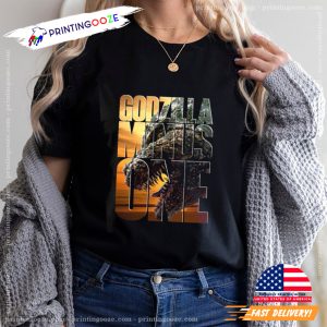 Retro Godzilla Minus One Movie T shirt