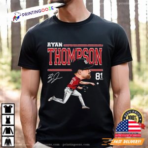 Ryan Thompson Arizona Diamondbacks Signature T Shirt 2