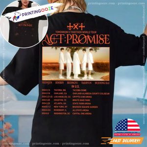 TXT Tomorow x Together World Tour Shirt 3