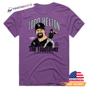 Todd Helton The Toddfather 2024 Baseball Graphic Signature T shirt