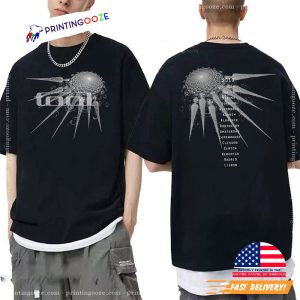 Tool 2019 Tour Spectre Spikes 2 Side T Shirt 3