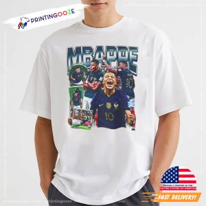 Vintage Mbappe France Soccer Bootleg Tee