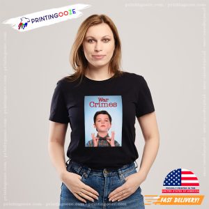 War Crimes young sheldon shirt