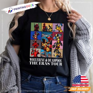 Wolverine & Deadpool 2024 The Eras Tour Style Tee 3