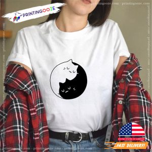 cat day international Cat Silhouette Unisex T shirt 4