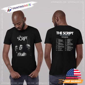 2024 The Script Satellites World Tour T shirt 2