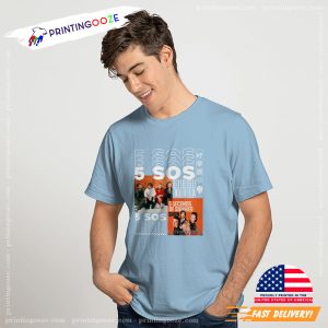 5 Seconds Of Summer Music Vintage T shirt, 5SOS Merch 2