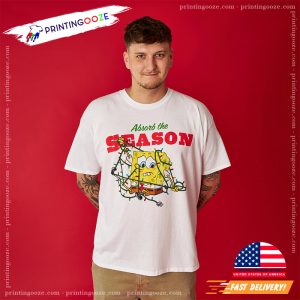 Absorb The Season SpongeBob SquarePants Chrismas T shirt 1