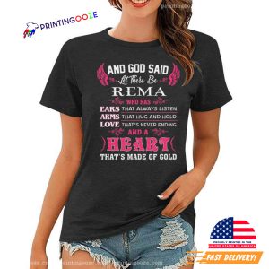 And God Said Let There Be Rema T shirt 3