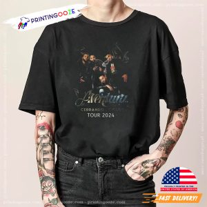 Aventura Tour 2024 Cerrando Ciclos Smoking graphic T shirt 1