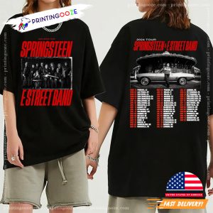 Bruce Springsteen E Street Band Tour 2024 2 Sided Shirt 3