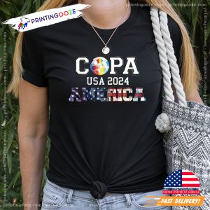 COPA USA 2024 America Soccer Champions Comfort Colors T shirt