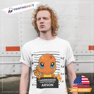 Charmander Criminal Funny pokémon merch 2