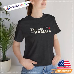 Childless Cat Lady for Kamala 2024 President Shirt 3