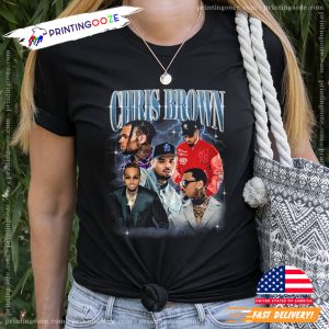 Chris Brown 11.11 Breezy 90s Vintage Tee 1