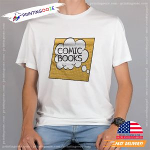 Comic Books Vintage Style T shirt 1