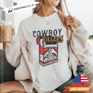 Cowboy Killers Retro Rodeo Vintage 90s T shirt 1